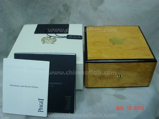 Original Quality Replica Piaget Watch Boxes / Yellow Wooden